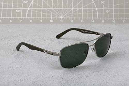 CAT 8023 Polarized Pilot Sunglasses for Men, 60 mm, UV400 Protection4