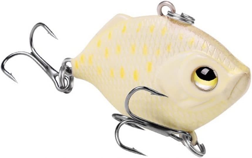 10Pcs 45mm 8.5g Winter Vibration Fishing Lures Sinking VIB Wobblers Bass Lure Artificial Hard Bait Crankbait Carp Trout Perch Fishing Tackle Swimbaits