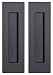 Sehrgut Flush Pull (2 Pack) 6" Rectangular-Oil Rubbed Bronze, Free of Sharp Edge