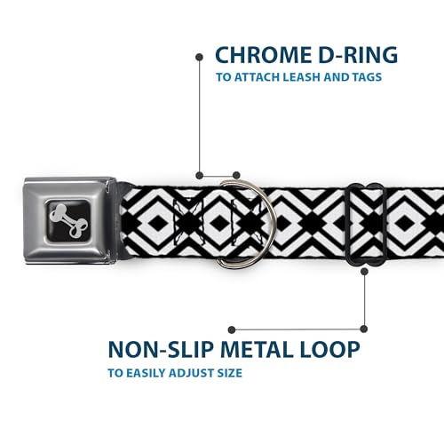 Collier de chien os Buckle Down Aztec2 avec fermeture boucle os - 6