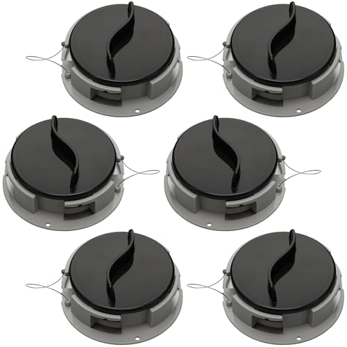 Timtin 6 Pcs Plastic Truck and Trailer Registration Holder Kit with Clear Wire-Locked Cover Twist Lock Document Holder for Truck & Trailer Registration Insurance