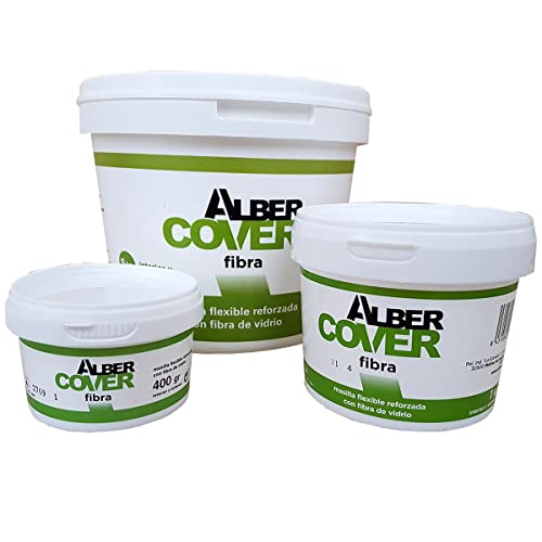 Masilla flexible refordaza con fibra de vidrio 400gr