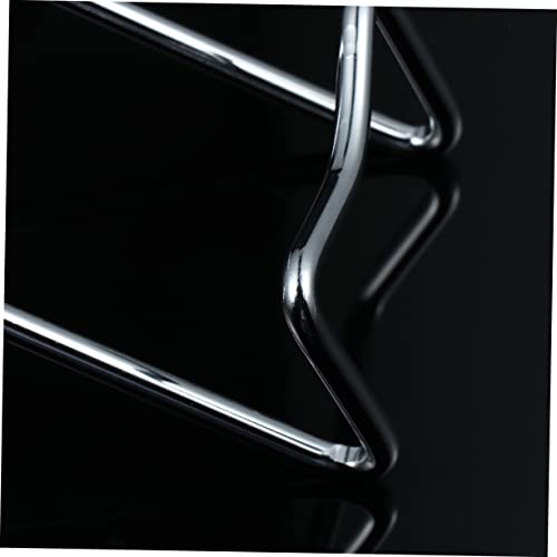 Soporte para botellas de vino SHOWERORO de hierro forjado 2 piezas miniatura 6