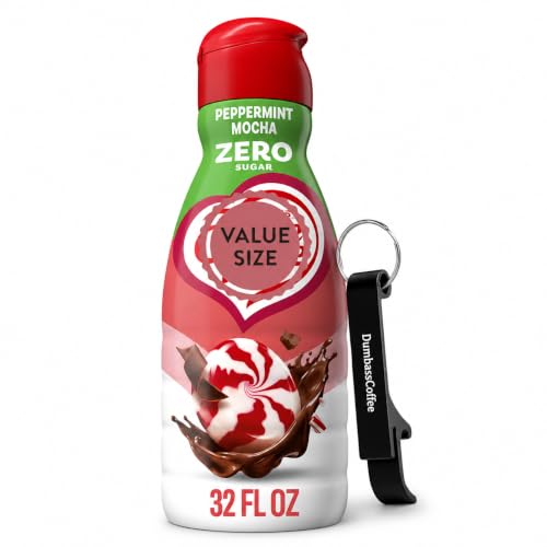 D.A. Coffee Liquid Coffee Creamer, 32 fl oz Bottle of