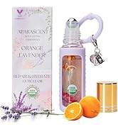 APARASCENT Cuticle Oil Organic Roll-On - Hydration & Strength with Coconut MCT, Jojoba & Rosehip ...