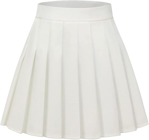 Mrugneni Pleated Short Tennis Skirt