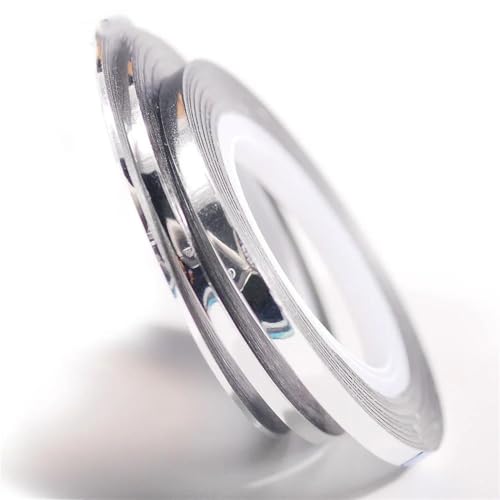 Nail Striping Tape Set 3 Rolls 1mm 2mm 3mm Adhesive Line Stickers for DIY Manicure