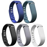 SKYLET for Fitbit Flex Bands, Silicone Replacement Bands for Fitbit Flex with Fastener Ring (No Tracker)