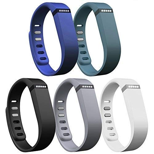 SKYLET for Fitbit Flex Bands, Silicone Replacement Bands for Fitbit Flex with Fastener Ring (No Tracker)