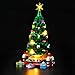 BRIKSMAX Led Lighting Kit for Christmas Tree - Compatible with Lego 40338 Building Blocks Model- Not Include The Lego Set