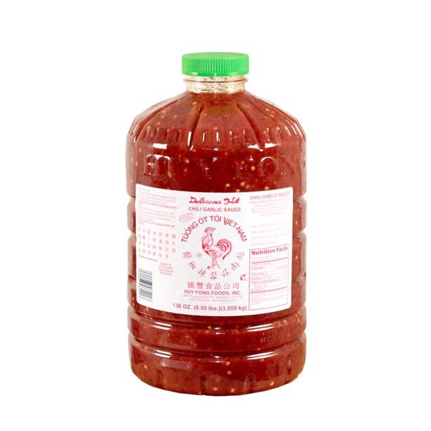 Huy Fong Chili Garlic Sauce, 8.50 Pound ,Garlic,136.0