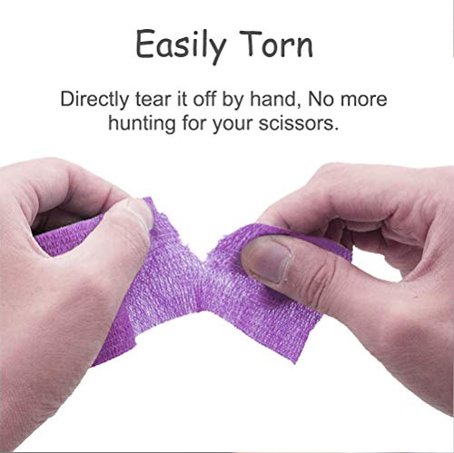 Cubre grip de tatuaje desechable para evitar deslizamientos del mango elástico 4