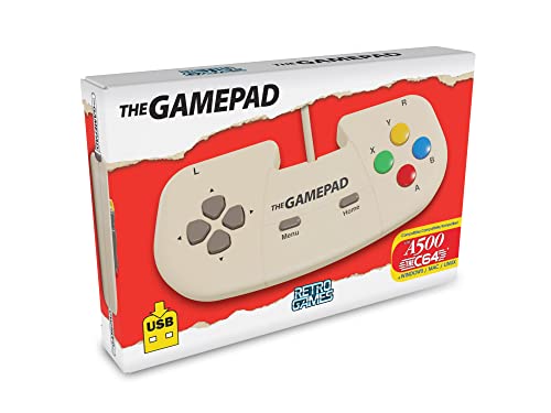 8 buttons The A500 Mini Joypad (Cream Colour)