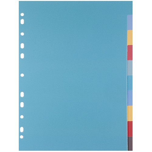 Plus Office 180464 - Separadores de polipropileno
