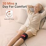 Comfytemp Red Light Therapy for Body, 14.4'' x 6.1'' Near Infrared Light Therapy Wrap with Soft Lycra, FSA Eligible HSA Flexible Light Pad for Back Waist Belly Knee Joint Muscle, 660nm & 850nm(Corded) - Image 4