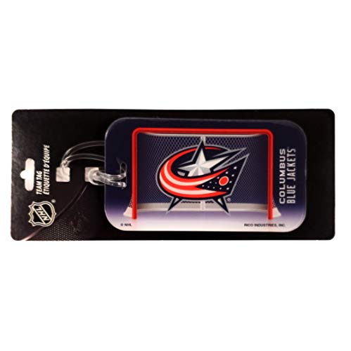 Rico Industries Blue Jackets Team Luggage Tag