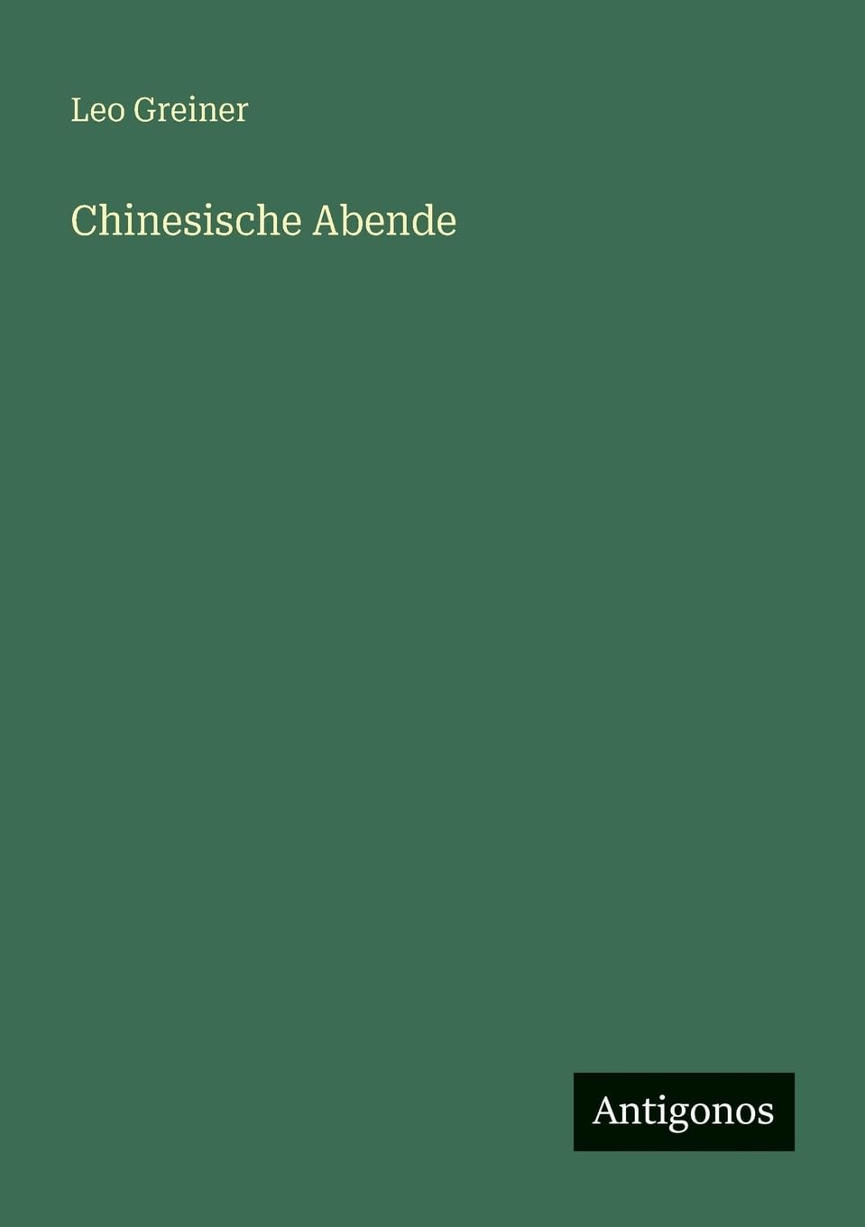 Chinesische Abende
