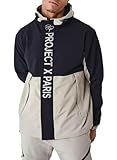 tee shirt Project X Paris Veste à Capuche Colorblock Beige XL