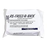 Polar Tech RE-FREEZ-R-BRIX RB28 Foam Refrigerant Packs, 28oz Capacity (Case of 6)