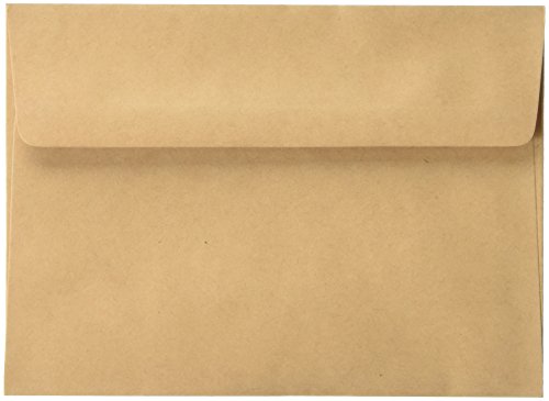 Darice 107167 5 x 7 Blank Cards & Envelopes - Value Pack - 50 Count - Natural