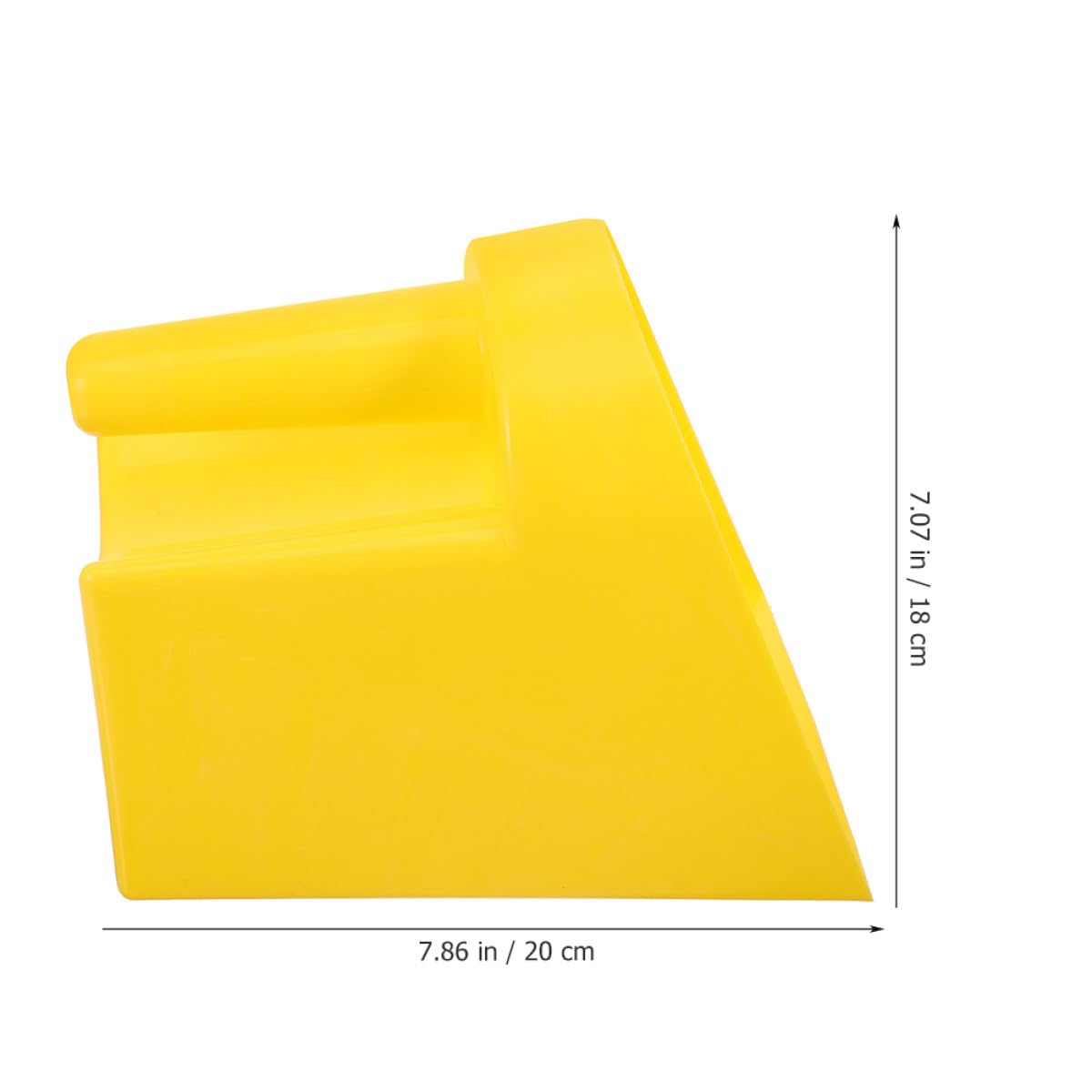 iplusmile Futterschaufeln Ergonomisches Design 2 Stück Kunststoff mit Flachem Boden Leicht zu Reinigen und für Viehzucht und Landwirtschaft