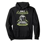 Lustiges Angel Trikot Angeln - Fishing Can Control My Anger Pullover Hoodie