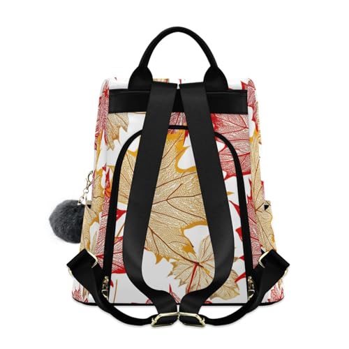 Sac à dos multi-poches feuilles d'érable pour ne plus jamais manquer de place