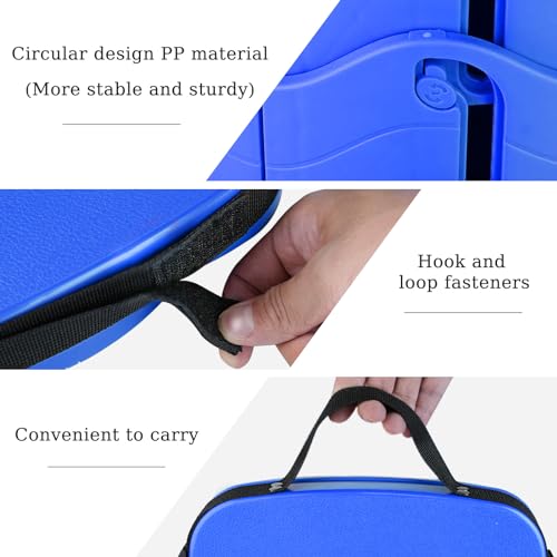 Deer's Life Banco dobrável quadrado portátil, banco dobrável colorido atualizado 2024 para adultos,