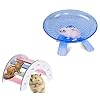 2 Pack Rat Vliegende Schotel Oefening Wiel & Hout Bridge Rainbow Climb – Duurzaam ABS Plastic Running & Jogging Running…