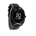 Produktbild X-WATCH 54011 NARA XW PRO Smartwatch BLACK CHROME - Lederarmband Navy Blue