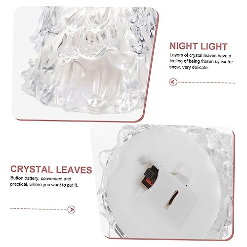 OSALADI 4 Peças De Árvore De Natal Brilhante Para Mesa De Férias Árvore De Mesa Pequena Árvore De Na