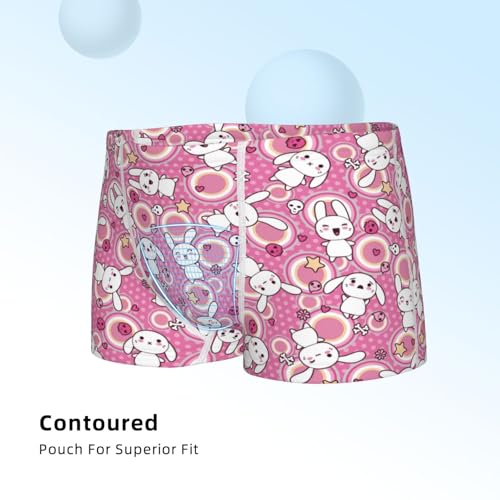 Boys' Cotton Boxer Brief Soft Underwear-Cute Rabbit4