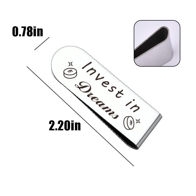 Encouragement Gifts for Women Men Boyfriend Girlfriend Cash Money Clip for Husband Wife Daughter Son Funny Gifts for Granddaughter Grandson Friends Money Clips for Cash Clip for Women Men2