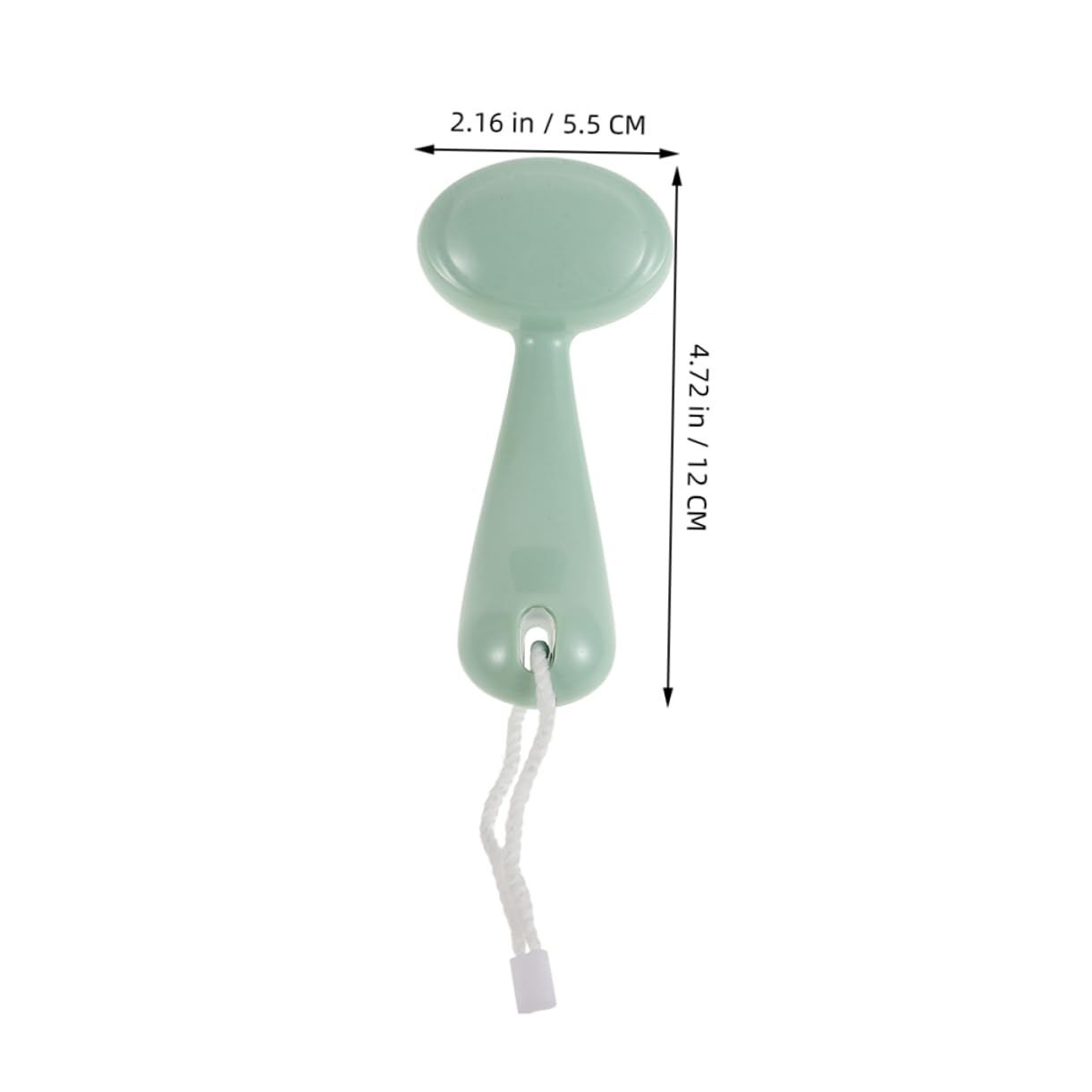 SAFIGLE Skin Exfoliator for Face Facial Brush Cleansing Tool Long Handle Black Head Remover for Bristles