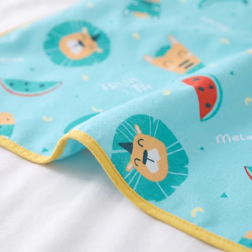Toalla con capucha para niños toalla de baño infantil microfibra 6