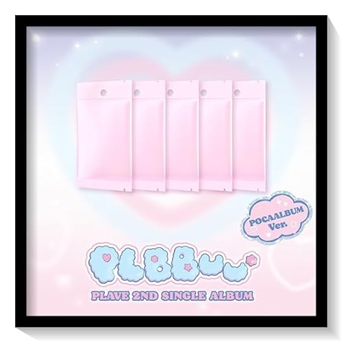 PLAVE (プレイブ) -2nd Single [ PLBBUU ] 韓国盤 (POCAALBUM Ver_5種 SET *CDではありません)