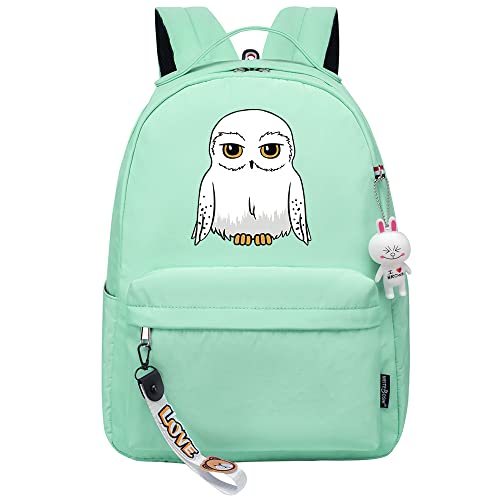 Harry Magic Mochila Linda Búho Hedwig Mochila Escuela Damas Jóven...