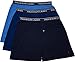 Polo Ralph Lauren Classic Cotton Knit Boxer 3-Pack, L, Assorted Blue