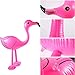 Yaomiao Inflatable Pink Flamingo Summer Beach Luau Birthday Party Accessories for Outdoor Indoor Hawaiian Party Decoration(6 Pieces)