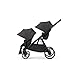 Baby Jogger City Select Double Stroller | Baby Stroller with 20 Ways to Ride, Included Second Seat | Quick Fold Stroller, Granite