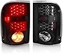 DWVO Tail Light Assembly Compatible with Ford Ranger 01-05 2001 2002 2003 2004 2005 Tail Lights Replacement LED Tail Lamps