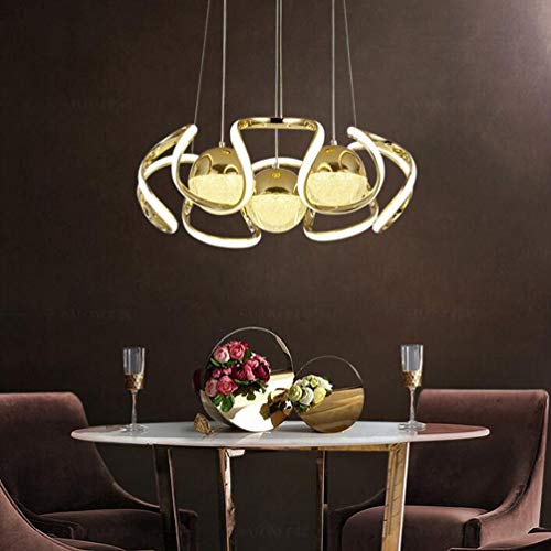 Lampe suspendue LED moderne à économie d'énergie pour table de repas - 7