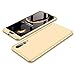 Produktbild XCYYOO für Huawei P20 Pro Hülle Hardcase 3 in 1 Ultra Dünn 360 Full Body Schutz Schutzhülle Anti-Kratzer Elegant Matte Stoßfest Hart PC Skin Rückdeckel Glatte Rückseite Handyhülle-Gold