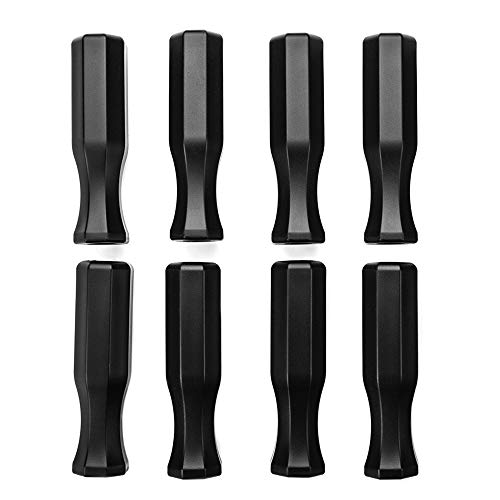Hathaway Premium Replacement Handles for Standard Foosball Tables, Black