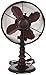 DecoBREEZE Oscillating Table Fan, 3 Speed Portable Fan, Kipling, Antique Metal Fan, 10 inches