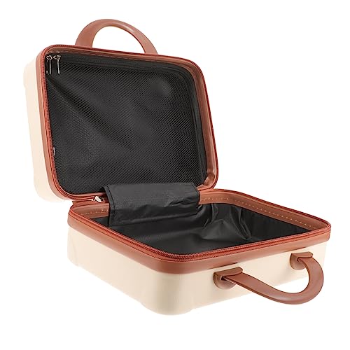 LIFKOME Makeup Storage Suitcase Travel Bag Portable Makeup Organizer Case for Women