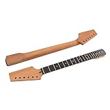Ogdni Guitar Neck Roasted Maple Rosewood Fingerboard,Half Paddle Headstock 22 Frets,9.5" (GS71)