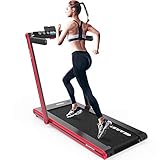 Leistungsstarker Motor und 2 voreingestellte Modi: Mit 1400 W leistungsstarkem und leisem bürstenlosem Motor, Max 2PH. Auf dem LCD-Display stehen 2 voreingestellte Modi zur Verfügung (6 km / h Jogging-Modus, 12 km / h Laufmodus), die mit einem Tastendruck ausgewählt werden können.
