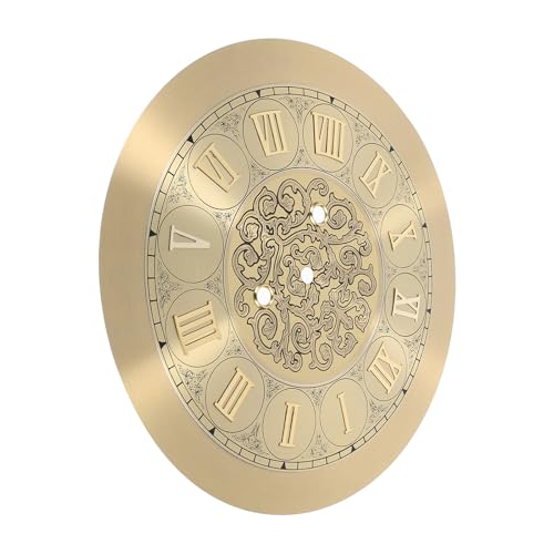Esfera de reloj vintage dorada de metal para reparar y diseñar relojes 2