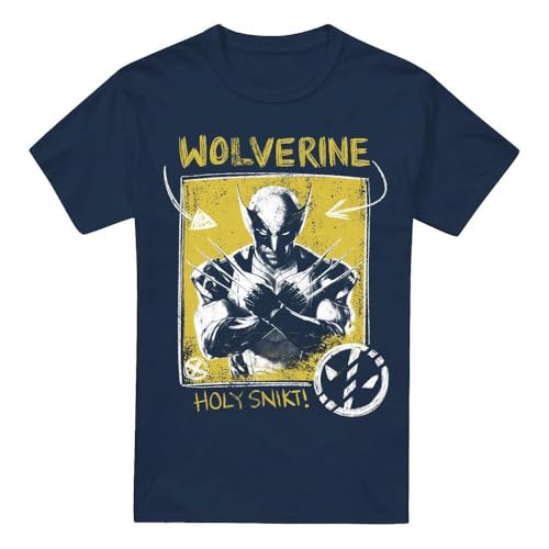 T-shirt Deadpool & Wolverine Marvel durable qui ne rétrécit pas au lavage